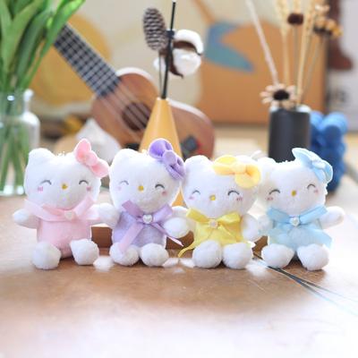 Милая милая подвеска плюшевая игрушка кукла котенок школьный портфель подвесное украшение брелок кукла кукла