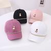 Детская бейсболка-кролик, симпатичная и универсальная шляпа от солнца с утиным язычком для мужчин и женщин