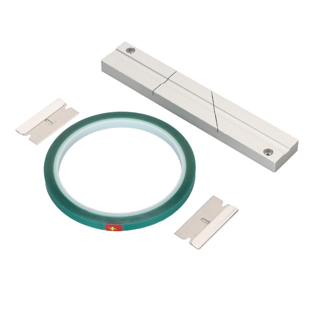 1 4 10 Inch Tape Splicing Set Professional Tape Splicing Block with Er Tape and 2 Cutting Blades for Revoxsonido 1 4