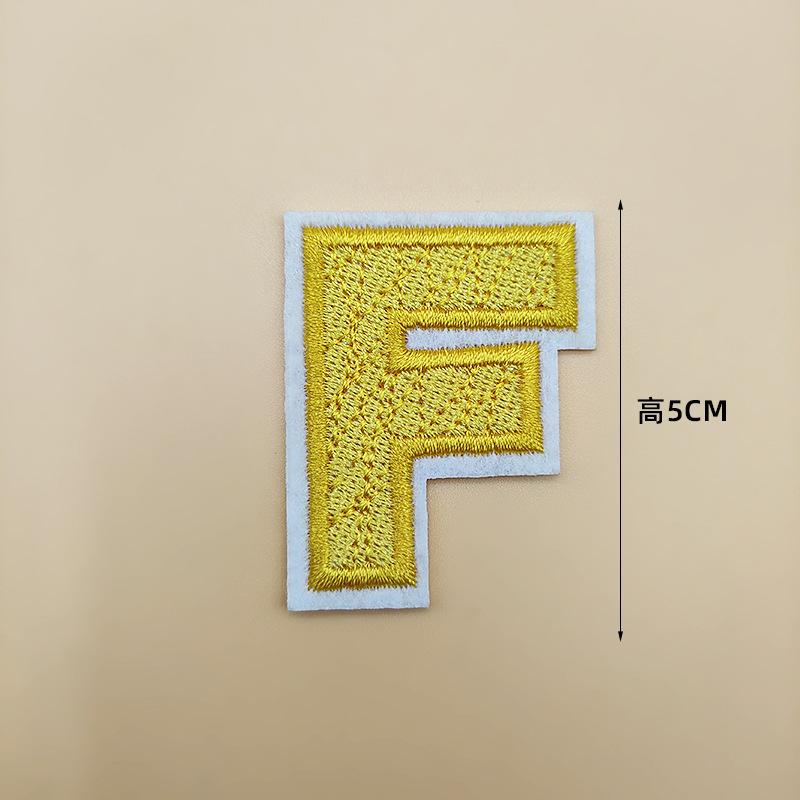 26 шт. цветных термоклеевых нашивок с буквами, вышитых патчей AZ, аппликация на одежду, платья, шляпы, носки, джинсы, аксессуары для самостоятельного изготовления