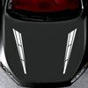 2 шт. Спортивная полоса-наклейка на капот автомобиля, декаль на кузов автомобиля, боковую дверь, капот двигателя для дома на колесах, яхты, грузовика, пикапа, внедорожника