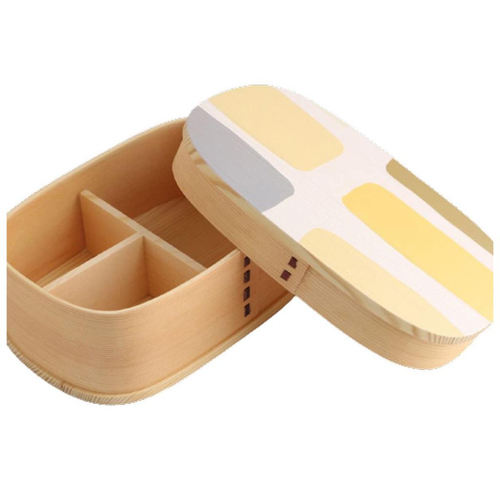 Wooden Lunch X X Urethane Kishu Current Model J-kitchens Humidity-Regulating Box, 18.5cm 12.5cm 6.8cm, 700ml, Coating, Maki-e Design,