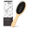 От beauty CEVOEL Hair Brush Paddle Brush Natural Pig Hair habits for Brush Hair Ladies Comb Hair Smooth [Профессионалы под наблюдением] [Новинка