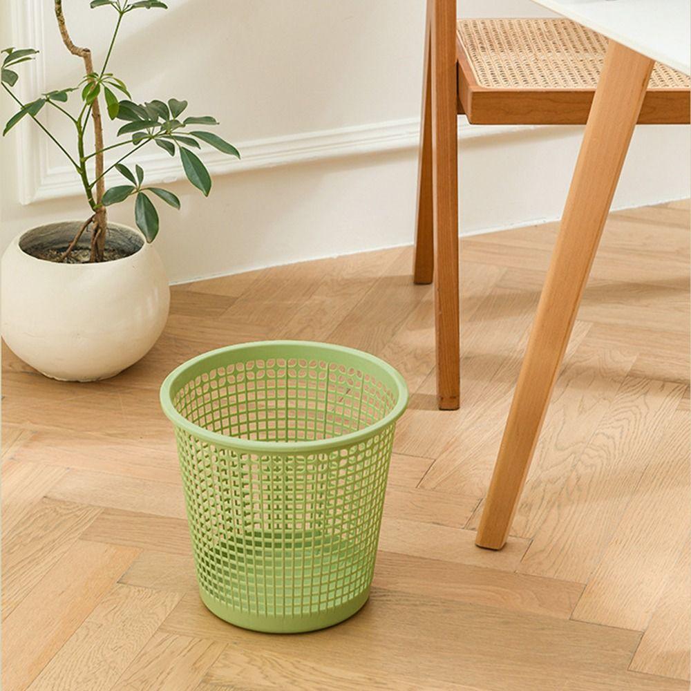 Household Withdrawing Trash Can Toilet Trash Basket Durable Waste Bin for Home&Kitchen
