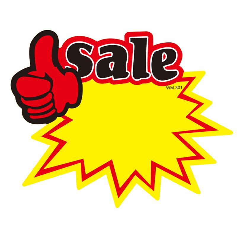 50 шт. Белые картонные ценники Бирки для цен на товары Магазинные бирки Рекламные наклейки Розничная торговля Продажи