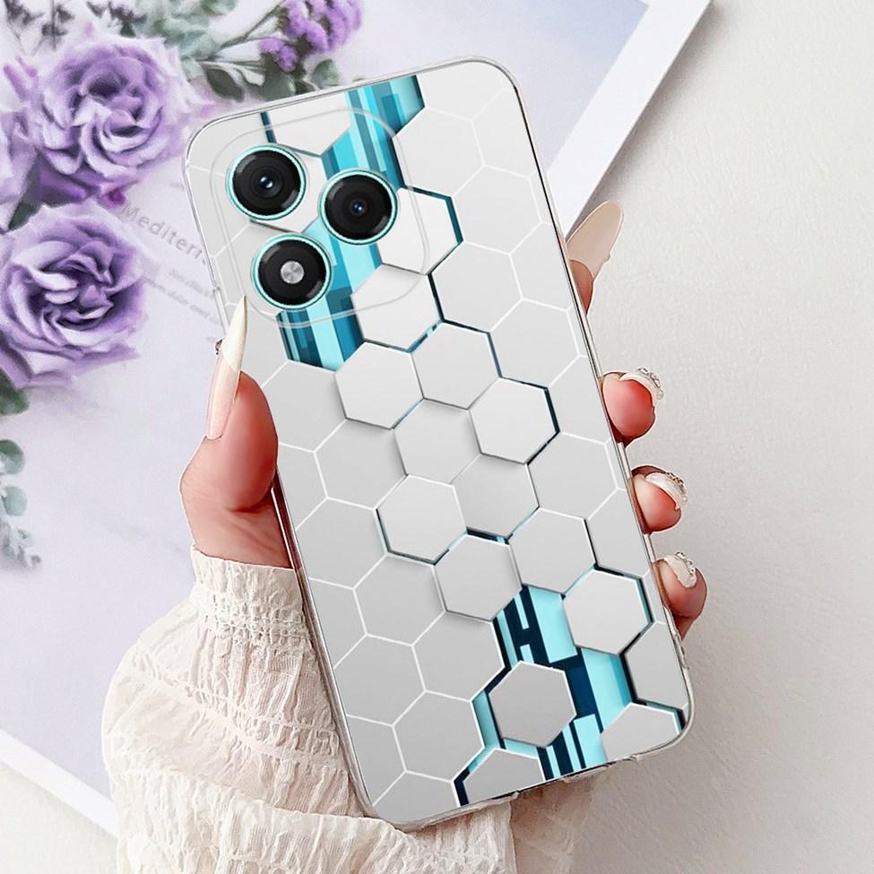 Clear For Honor 400 Lite Case ABR-NX1 Cute Cartoon Luxury Fashion Cool Soft TPU Bumper Cover For Honor 400Lite Phone Case Funda