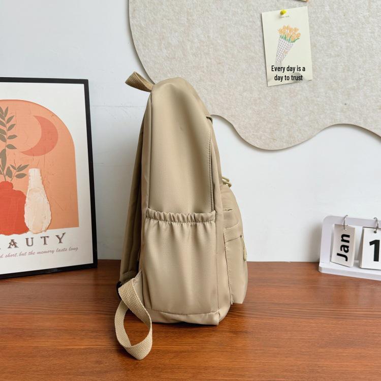 Литературный Рюкзак Студенческий Пастельного Цвета: Дорожная и сумка для ноутбука большой вместимости