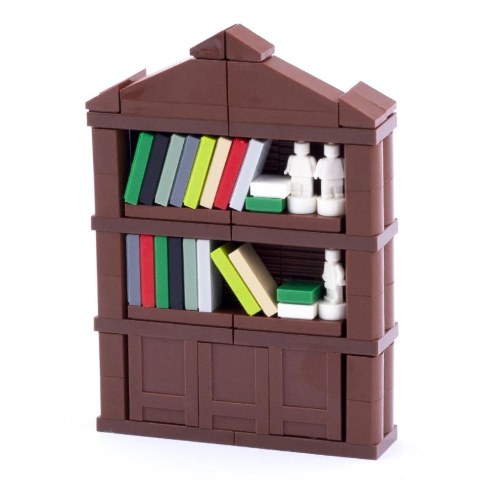 MOC City House Building Block Kitchen Office Bedroom Piano Bed Sofa icebox Lamp Bookshelf Fish Tank Bricks Set Toys