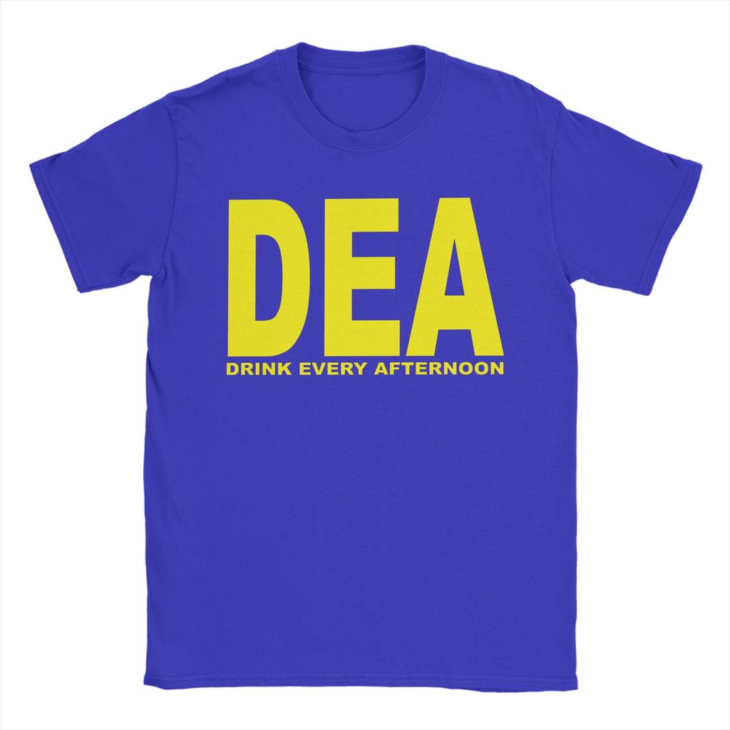 Fashion DEA T-Shirt Men Round Collar 100% Cotton T Shirts Short Sleeve Tees 4XL 5XL 6XL Clothing