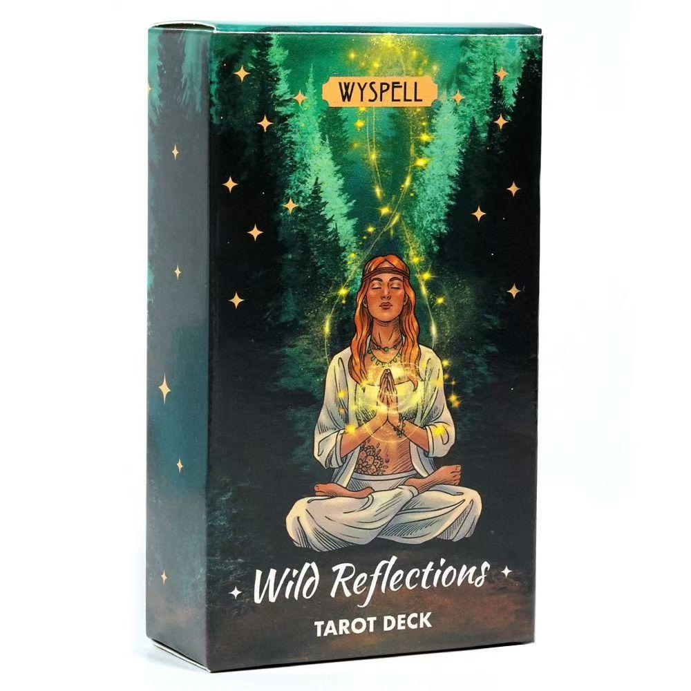 Wild Reflections Tarot Cards 10.3*6cm: Nature-Inspired Tarot Cards Beautiful Tarot Cards for Beginners 78 Pcs Cards
