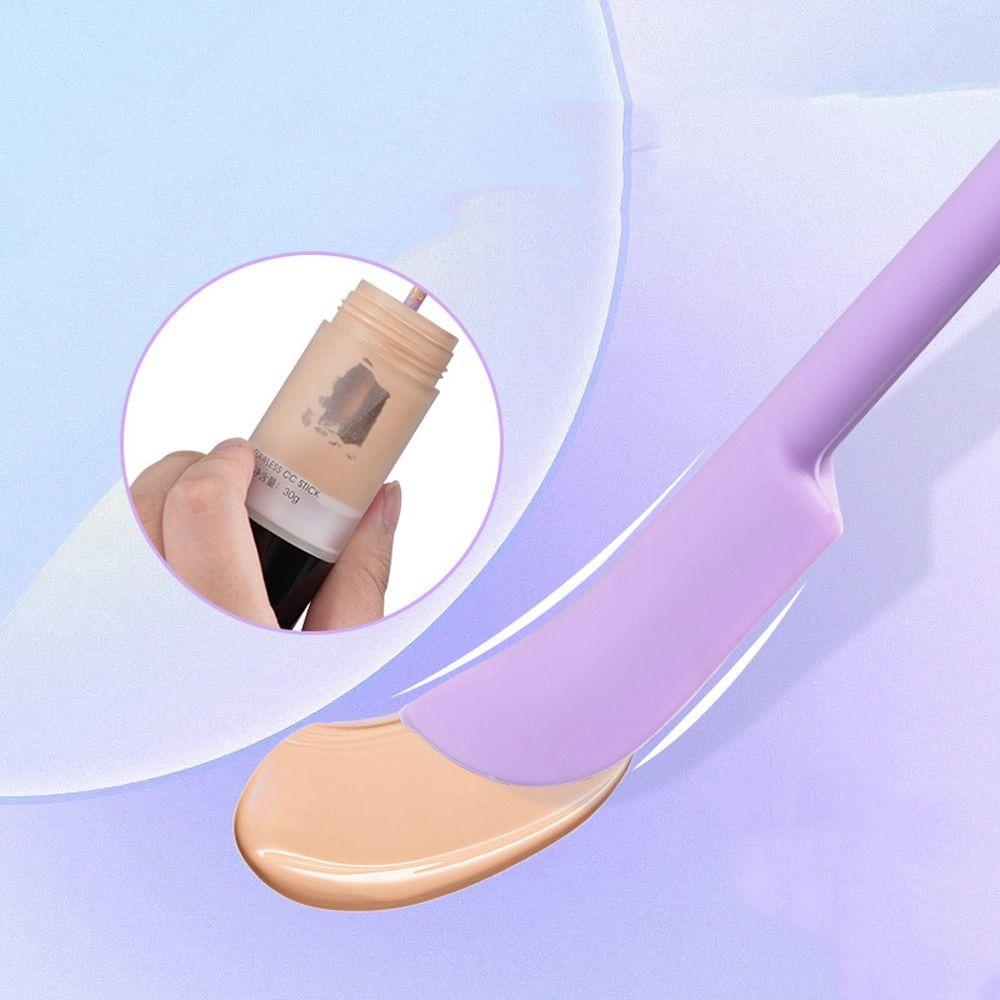 Kitchen Accessories Cosmetic Silicone Spatula Deep Bottle Scraper Makeup Brushes Cosmetics Spoon