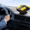 Автомобильный обогреватель, 12V Портативный обогреватель для автомобиля, Автомобильный обогреватель, который подключается к прикуривателю, 2 в 1 Обогрев и Размораживатель для лобового стекла автомобиля, Размораживатель стекол