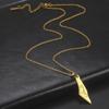 Cazador National Flag Pendant Necklace for Women Stainless Steel Arabic Letter Country Geography Necklace Jewelry Gift 2026