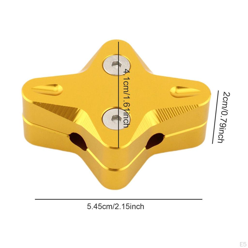 Aluminum Alloy Kickstand Sidestand Extension Enlarge Plate Pad, Motorcycle Side Stand Foot