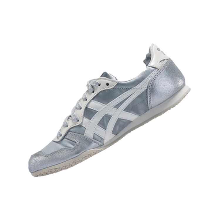 ONITSUKA TIGER Кеды Serrano Низкие Повседневные Женские Серебристо-белые D7M5L-9300