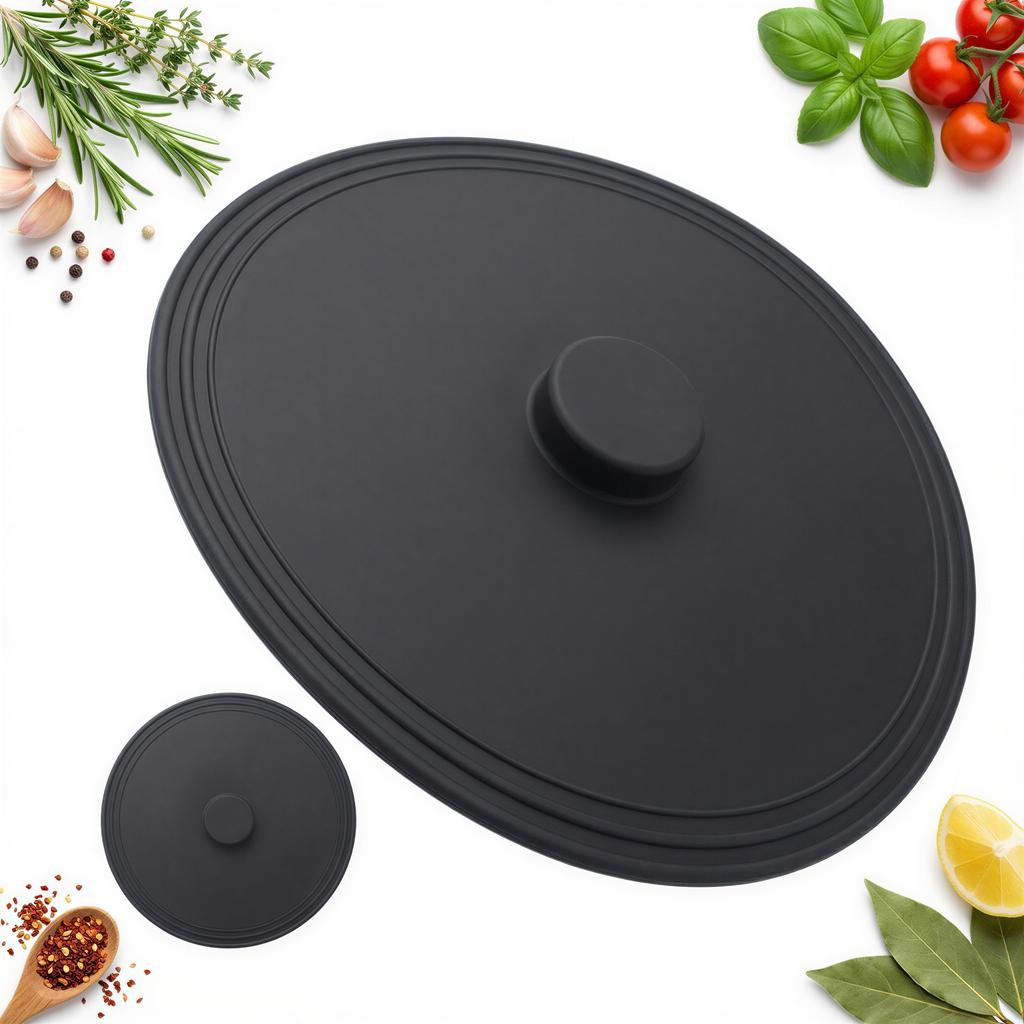 Universal Silicone Lid 23 Cm For Pot, Pans, Bowl Lid