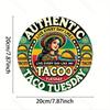 Жестяная табличка Арт Металлообработка Домашний декор 20x20см