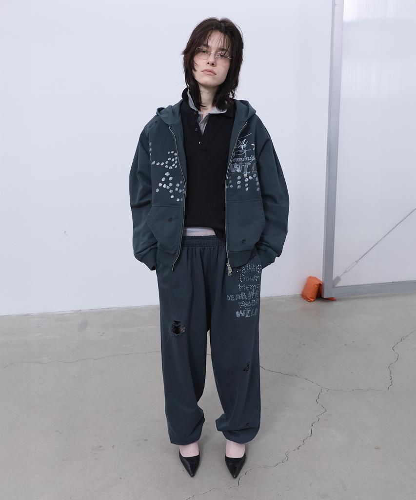 LCDC™ Printed Sweatpants (Grey)