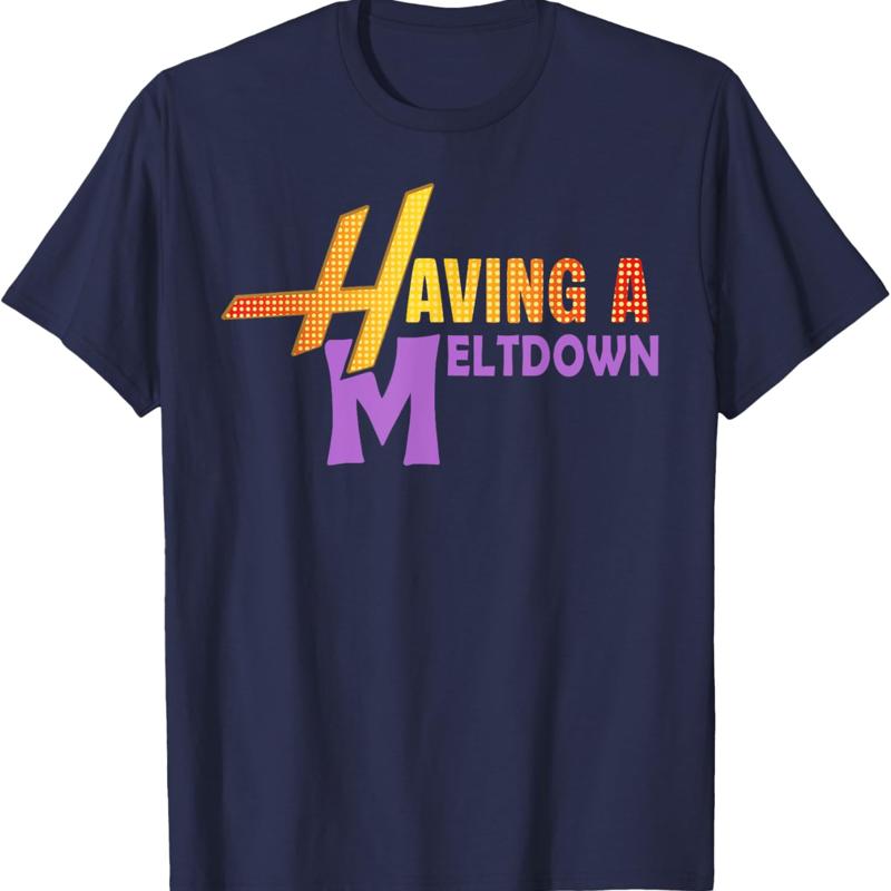 Having a meltdown funny parody stress person Kids Adults T Shirt