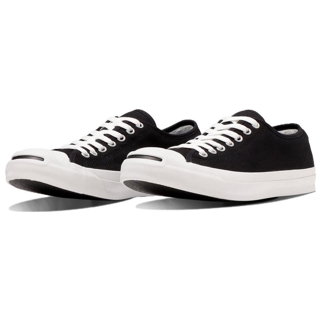 Converse Кеды Jack Purcell с низким верхом из парусины, унисекс, черно-белые 32260371