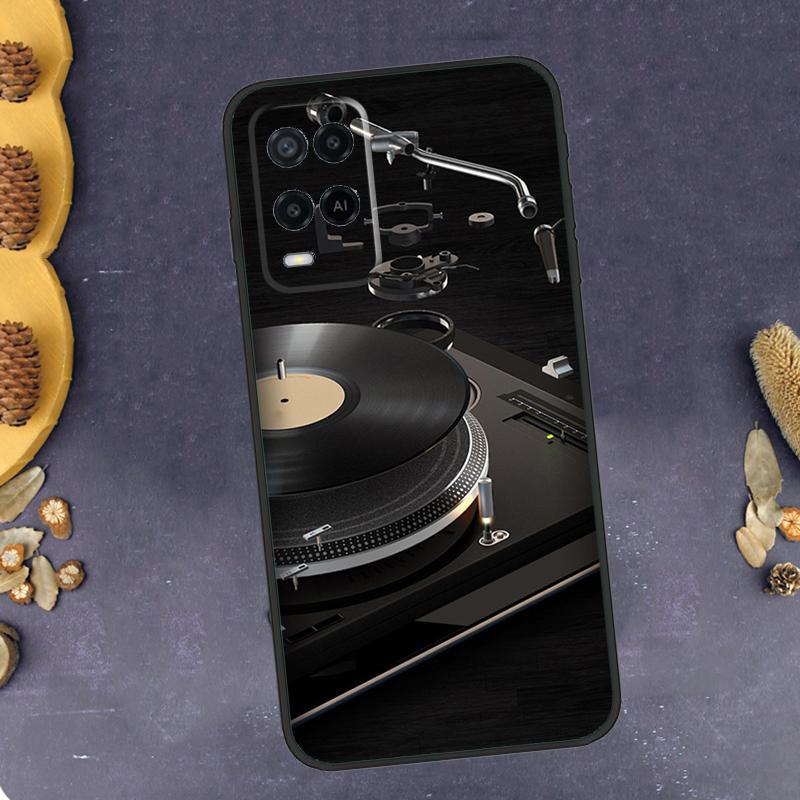 Виниловая DJ-пластинка Арт Чехол для телефона Для Oppo A79 A18 A38 A58 A78 A98 A17 A40 A60 A80 A16 A76 A96 A15 A74 A94 A54 A77