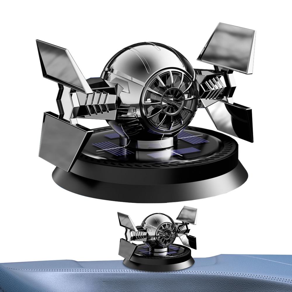 Украшение салона автомобиля вращающийся механический диффузор духов на солнечных батареях Украшение автомобиля вращающийся механический освежитель духов