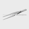 Нескользящие круглые пинцеты из нержавеющей стали 304: Длинная, толстая, жесткая конструкция локтя