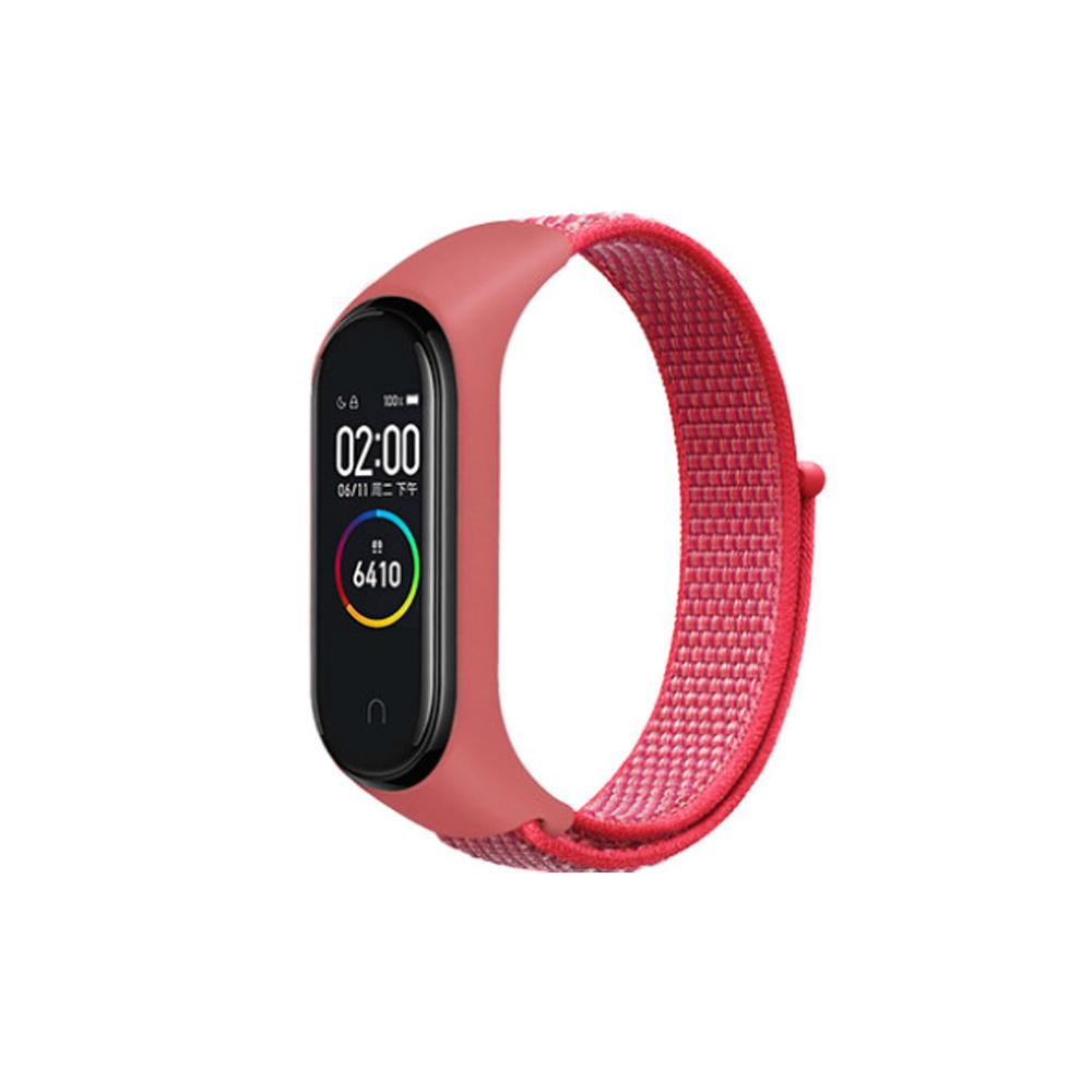 Nylon Loop Strap for Xiaomi Mi Band 9 8 Braided Adjustable Replacement Watch Band Sport Bracelet for Mi Band 8 7 6 5 4 3 Strap