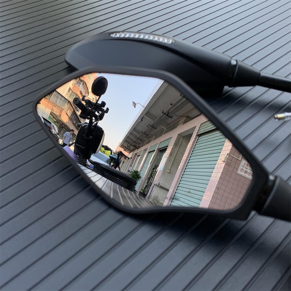 LED Rearview Mirrors For YAMAHA MT07 MT09/Tracer 900/9/GT Tenere 700 MT10 MT03 MT25 MT01 MT 07 Motorcycle Rear View Mirror