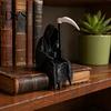 Dark Aesthetic Figurine 3D Printed Grim Reaper Statue with Coffee & Sickle, Gothic Desk Desktop Atmosphere Decoration Decor, Unique Art for