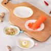 Керамическая терка для чеснока для подготовки продуктов, Многофункциональная миска-измельчитель для имбиря, Нескользящая миска-давилка для сыра, мускатного ореха