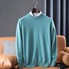 Men Sweater 100% Wool Turtleneck Knit Pullover Winter Soft Warm Wool Jumpers Man Knit Tops Long Sleeve