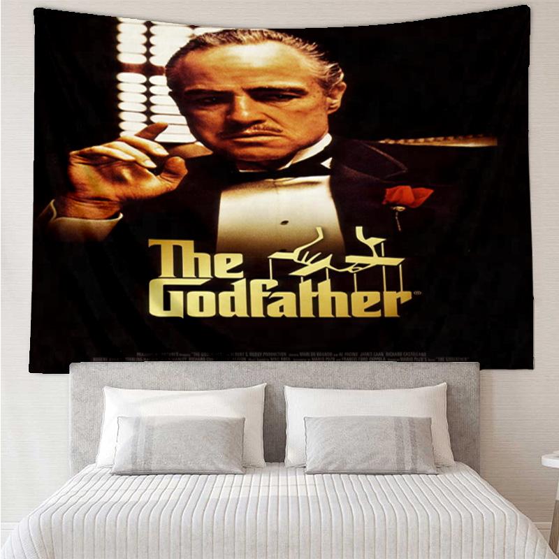 The God-father Tapestry Hanging for Bedroom,Livingroom, Playroom,Decor Art Room Wall Tapestry Holiday and Birthday Gifts