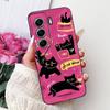 Чехол для Tecno Camon 40 2025 Новый Популярный Узор Бабочка Цветок Мягкий Силиконовый Чехол для Телефона Для Tecno Camon40 Pro CM6 CM5 Бампер