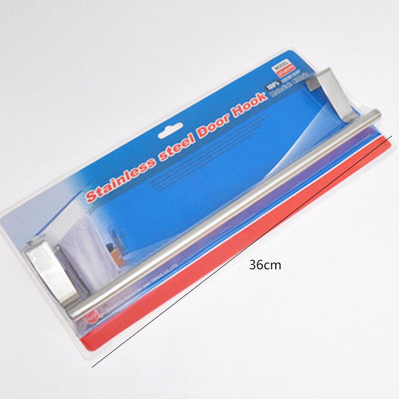 Кухонная многоцелевая вешалка для полотенец из нержавеющей стали на заднюю дверцу шкафа, вешалка для полотенец