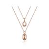 Vivid Party Dual Cubic Necklace Elbrnn214