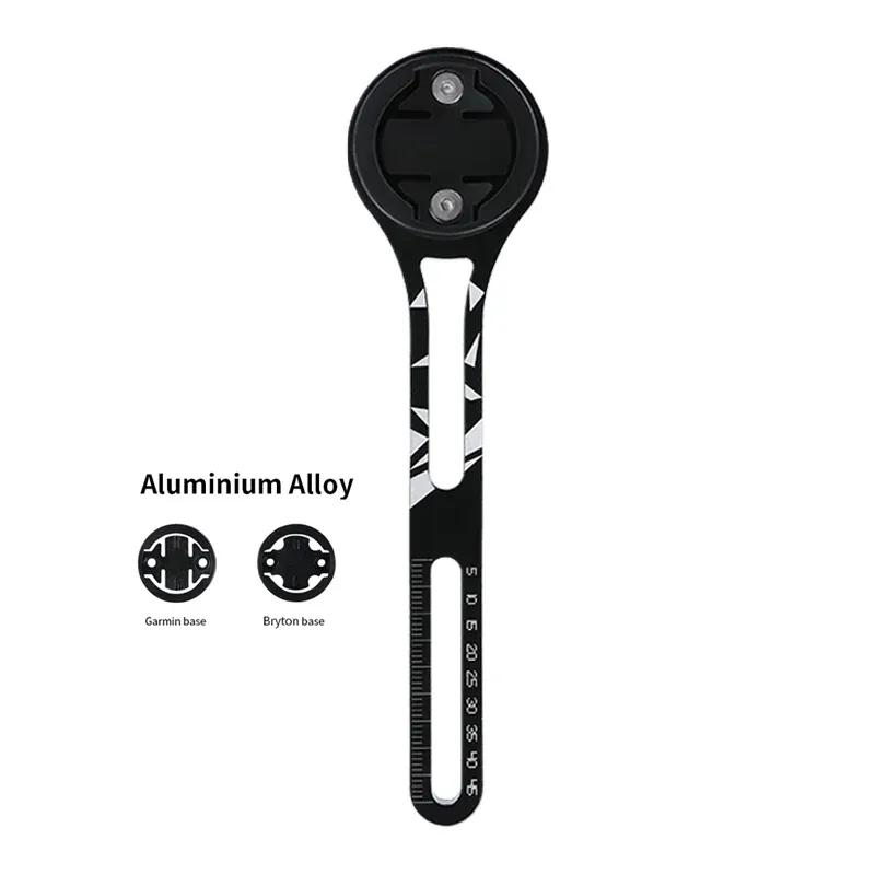 Road Bike Stopwatch Holder Aluminum Alloy Cycling Speedometer Mount Bicycle Handlebar Computer Holder Bicycle Accessories