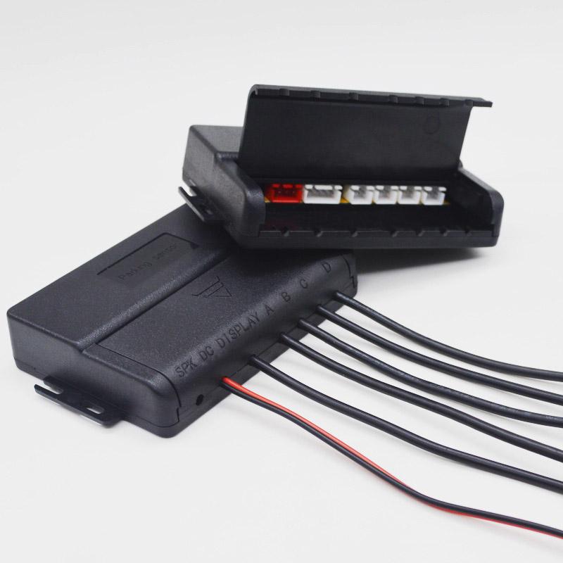 Автомобильный парктроник, радар заднего хода с 4 датчиками парковки, комплект зуммера, звуковая сигнализация, детектор, система заднего вида без дисплея, монитор