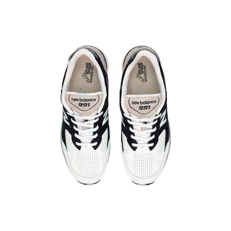 Sneakersnstuff x New Balance 991 Сделано в Англии Перфорированный Пак - Темно-синий Белый Мужские Кроссовки Синий Серый M991PJ