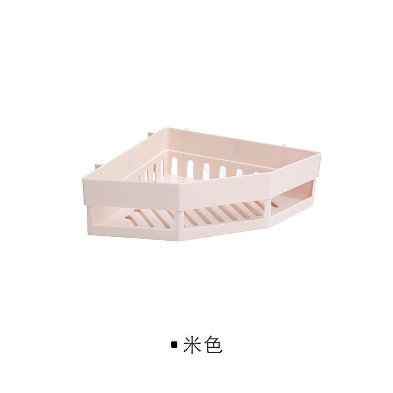 1 PCS/Bathroom Storage Rack Free Punch Corner Rack Bathroom Wash Rack Bathroom Seamless Wall Hanging