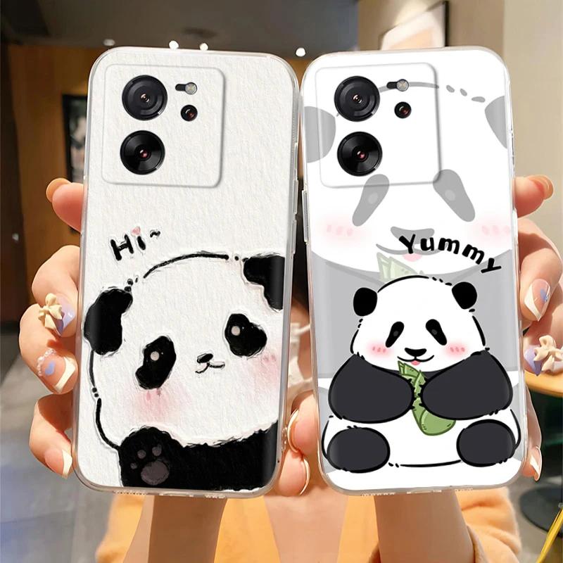 Чехол для Xiaomi 13T Задняя крышка Mi13T Мягкий силикон Funda Для Xiaomi 13T Pro Мягкие модные милые мультяшные чехлы Для Xiaomi Mi 13T Pro