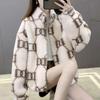 Winter Korean Loose Cotton Padded Women Lamb Wool Coat Thick Warm Fur Wide-waisted Clothes