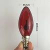 3Вт E14 220В Светодиодная лампа с эффектом пламени Свеча Огненные лампы Световые эффекты Домашнее освещение Декоративная Эдисон Ретро Ампулы Лампы Винтаж