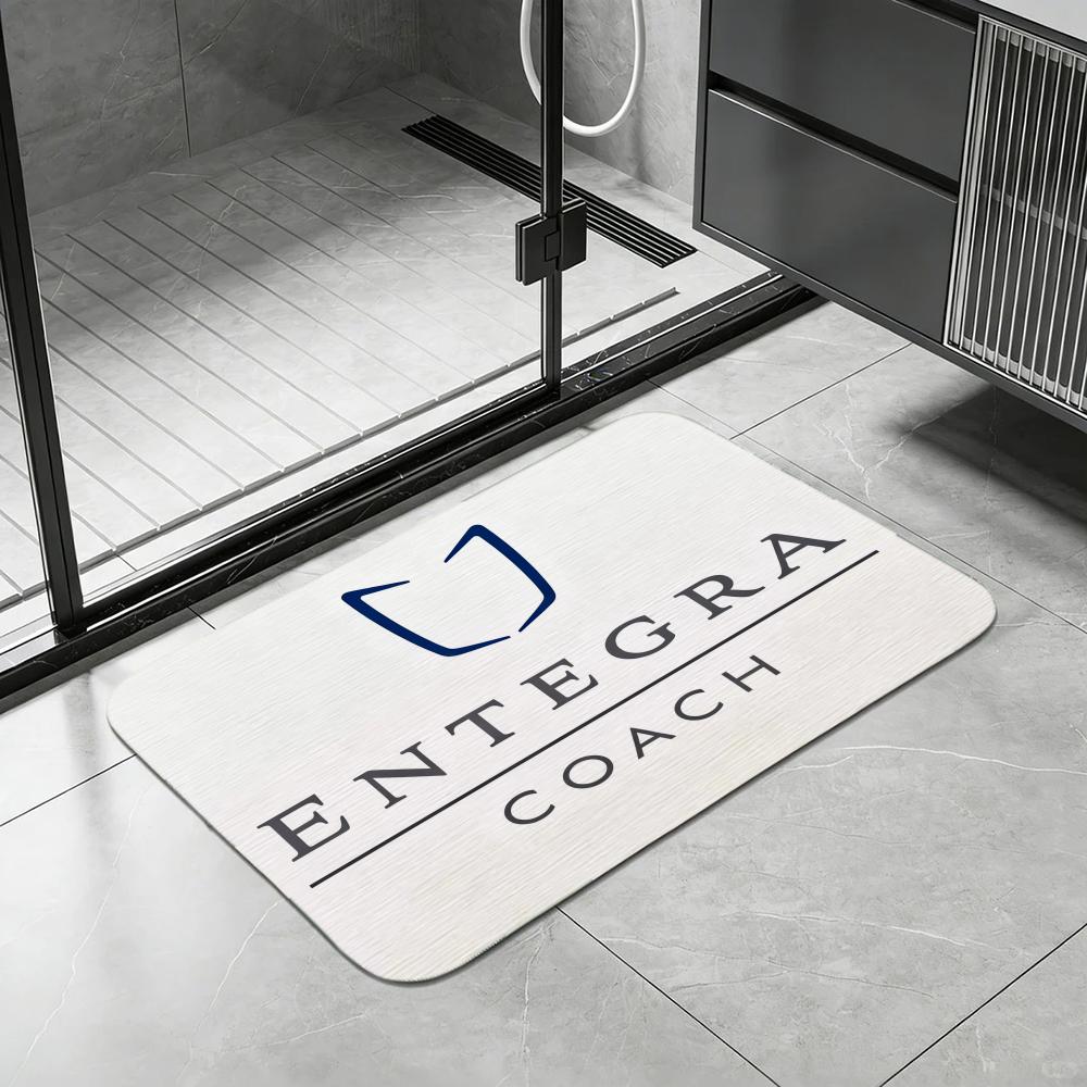 Brand E-Entegra C-Coach Floor Mat Diatomite Bath Mat, Quick Dry, Absorbent, Multi-Scene Mat