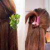 Muweordy Colorful Dinosaur Hair Claw Funny Chameleon Crab Hair Clip Cute Acrylic Claw Clips Hair Accessories for Women Girls