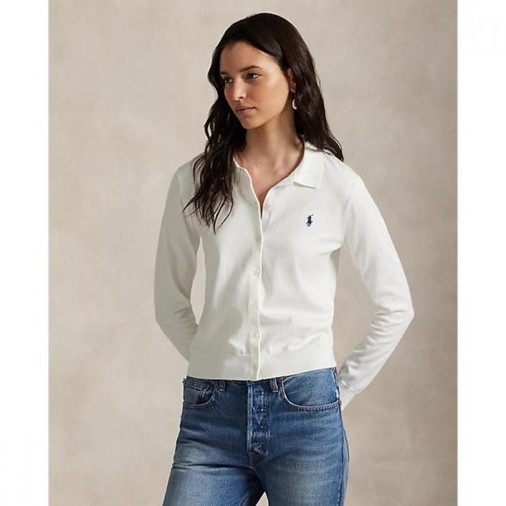 Polo Ralph Lauren Женский кардиган на пуговицах с воротником-поло Wmposwendw20438100