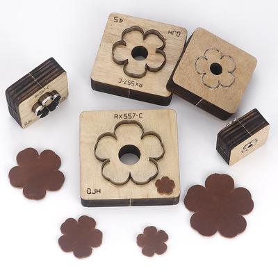 1 шт. Кожаный вырубной штамп DIY Лезвие-нож для вырезания лепестков цветов Форма-штамп для изготовления кожаных брелоков Кожевенное ремесло Штамп для пробивки