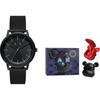 Armani Exchange AE Наручные часы Кварцевый механизм Силиконовый ремешок 42 мм Черный циферблат Мужские часы AX2760