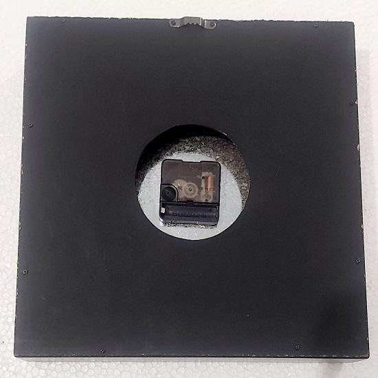 Деревянные квадратные настенные часы украшение настенные часы для дома, офиса размером 30,48 см