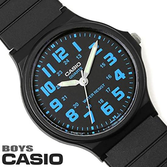 CASIO Quartz Men's Watch MQ-71-2B Black Blue
